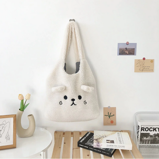 FLUFFY PUP TOTE - Concordia Style Boutique