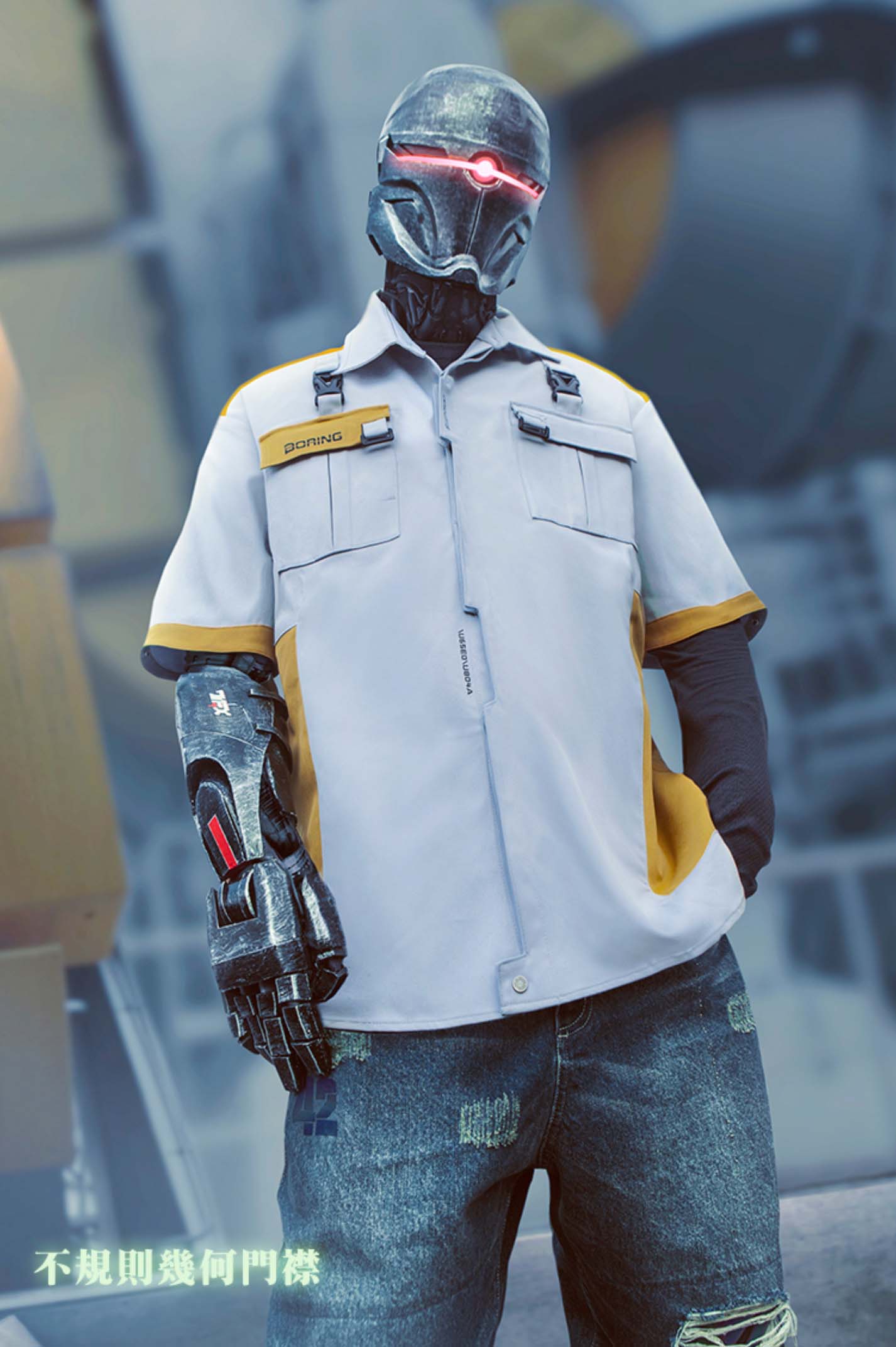 ApeqJ508 Boring Robot Jacket - Concordia Style Boutique