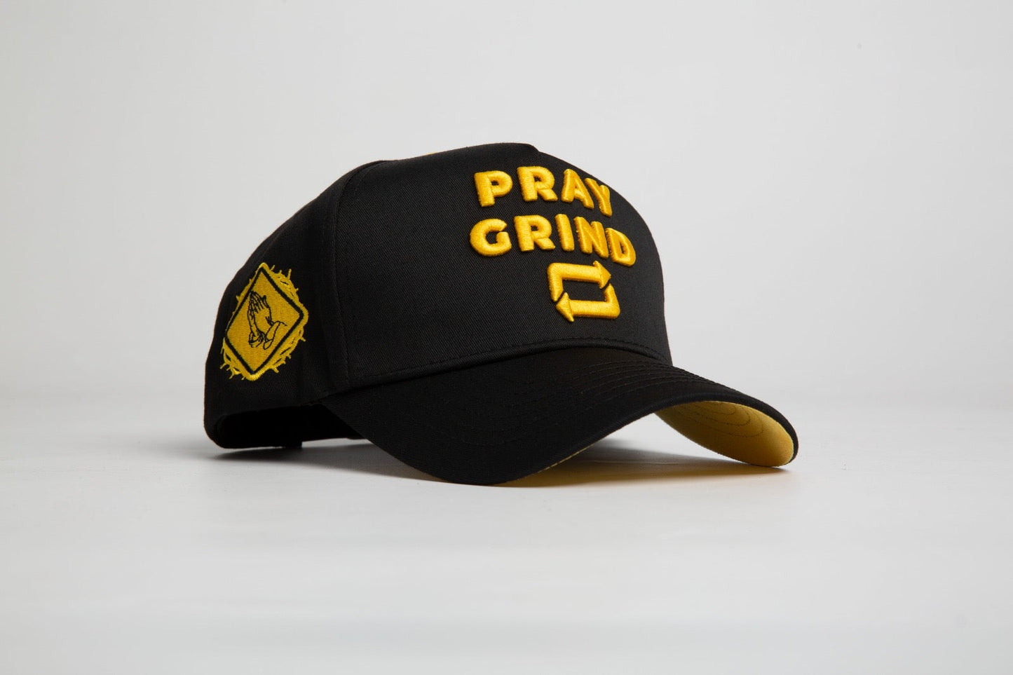 Pray Grind Repeat- Signature Series WU-YLW Snap-Back - Concordia Style Boutique