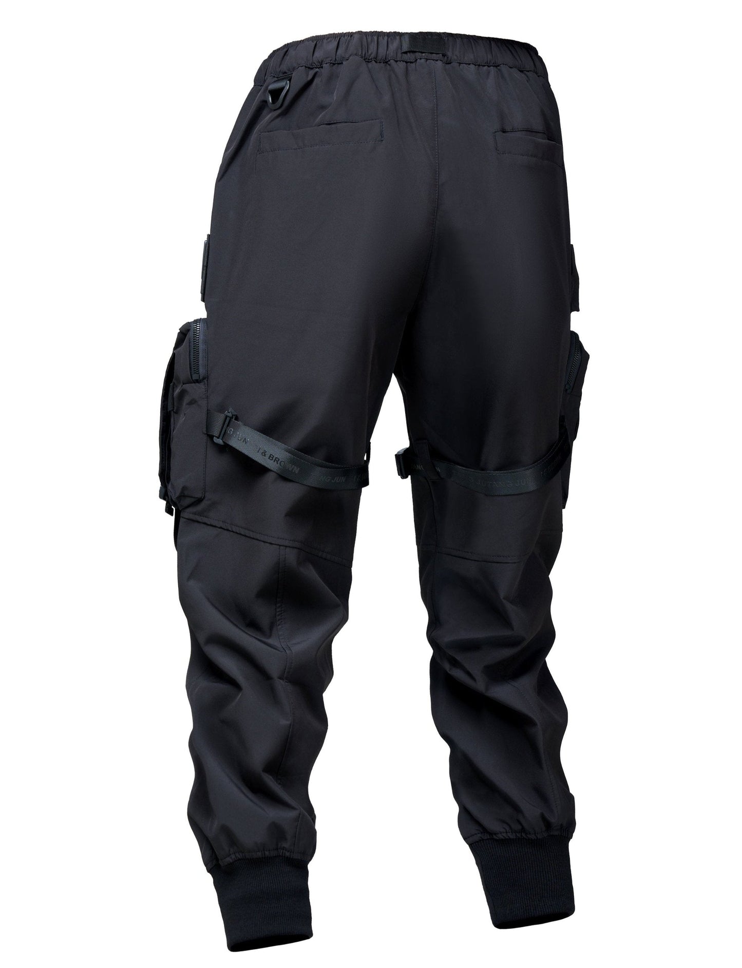 IBP440 Matte Black Paratrooper Joggers - Concordia Style Boutique