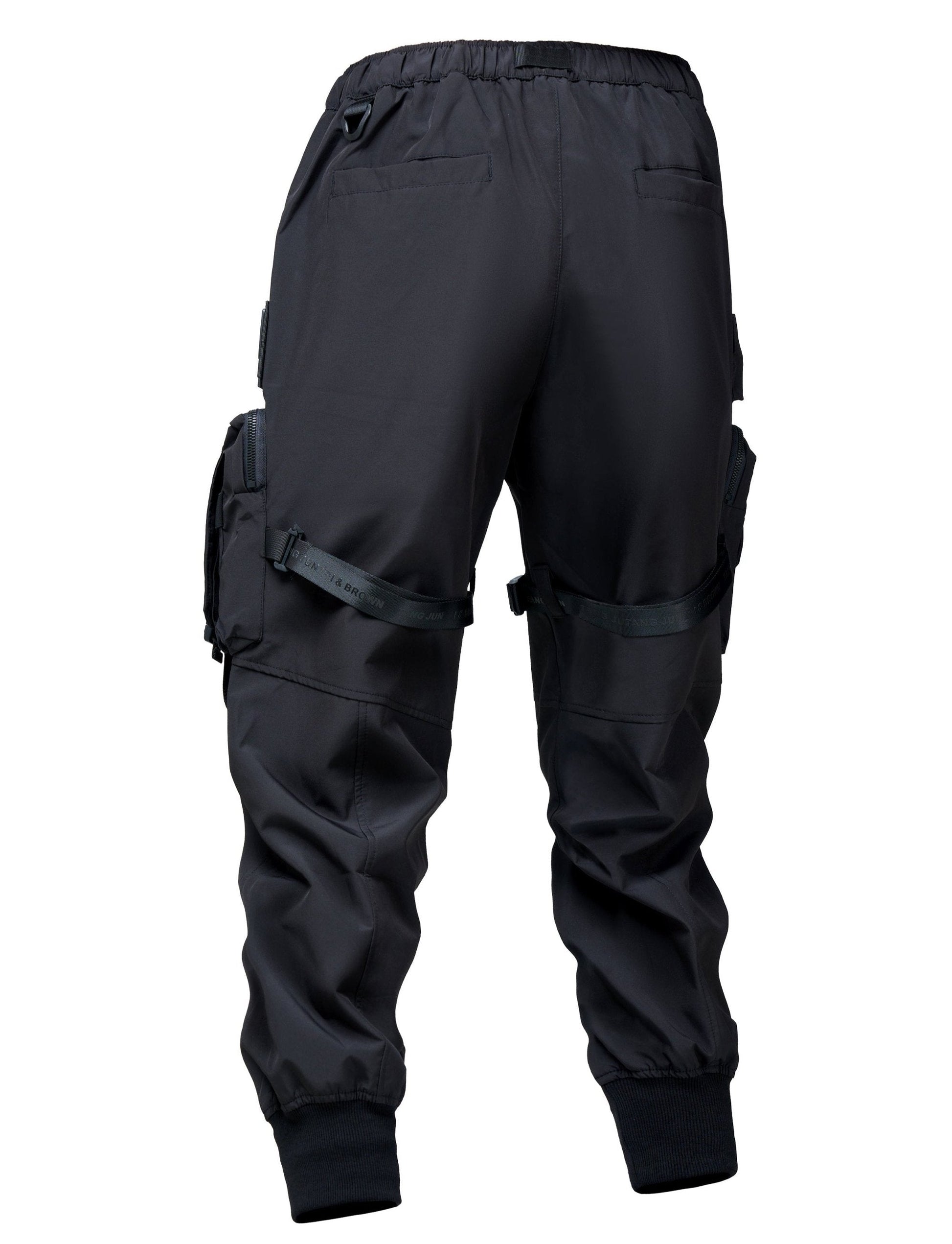 IBP440 Matte Black Paratrooper Joggers - Concordia Style Boutique