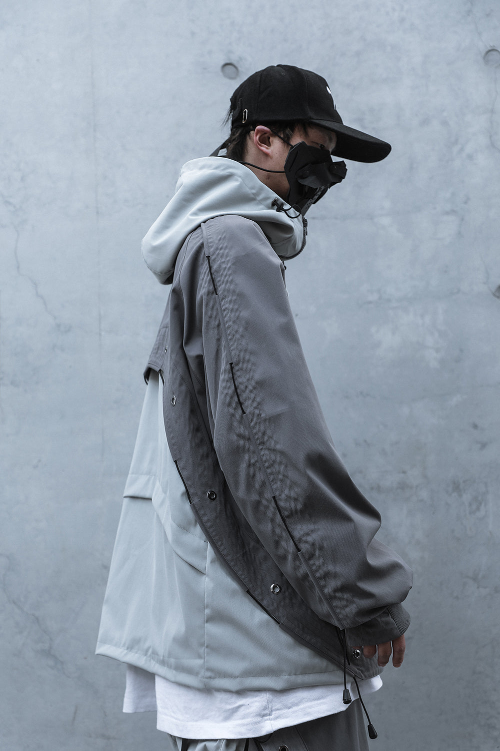 HiJ14 Grey Industrial Climber Jacket - Concordia Style Boutique