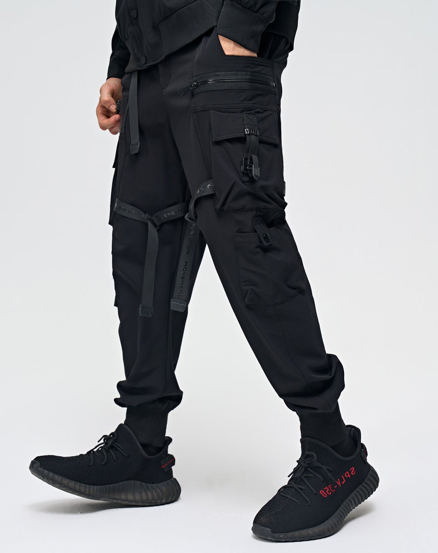 APP172 Black Techwear Pants - Concordia Style Boutique