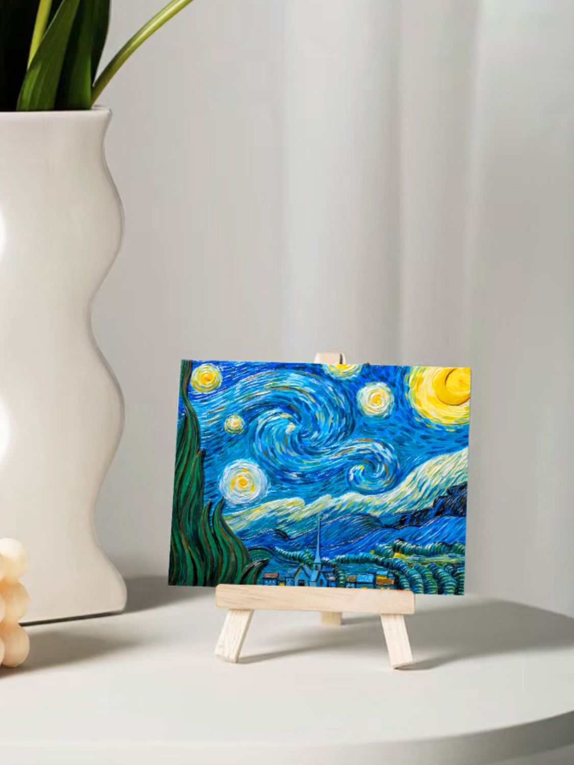 Relief Van Gogh's Starry Night DIY 3D Oil Painting Kit - Premium Oil Painting Kit from Concordia Style Boutique - Just $28.60! Shop now at Concordia Style Boutique