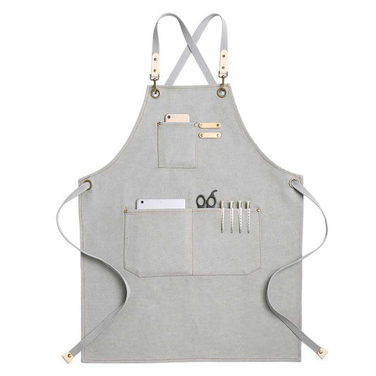 Barber Shop Work Wear Female Trendy Fashion Apron - Premium Castor Oil from Concordia Style Boutique - Just $43! Shop now at Concordia Style Boutique