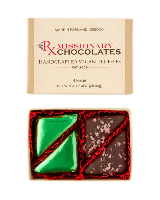 4 piece Custom Flavors Truffle Box - Concordia Style Boutique