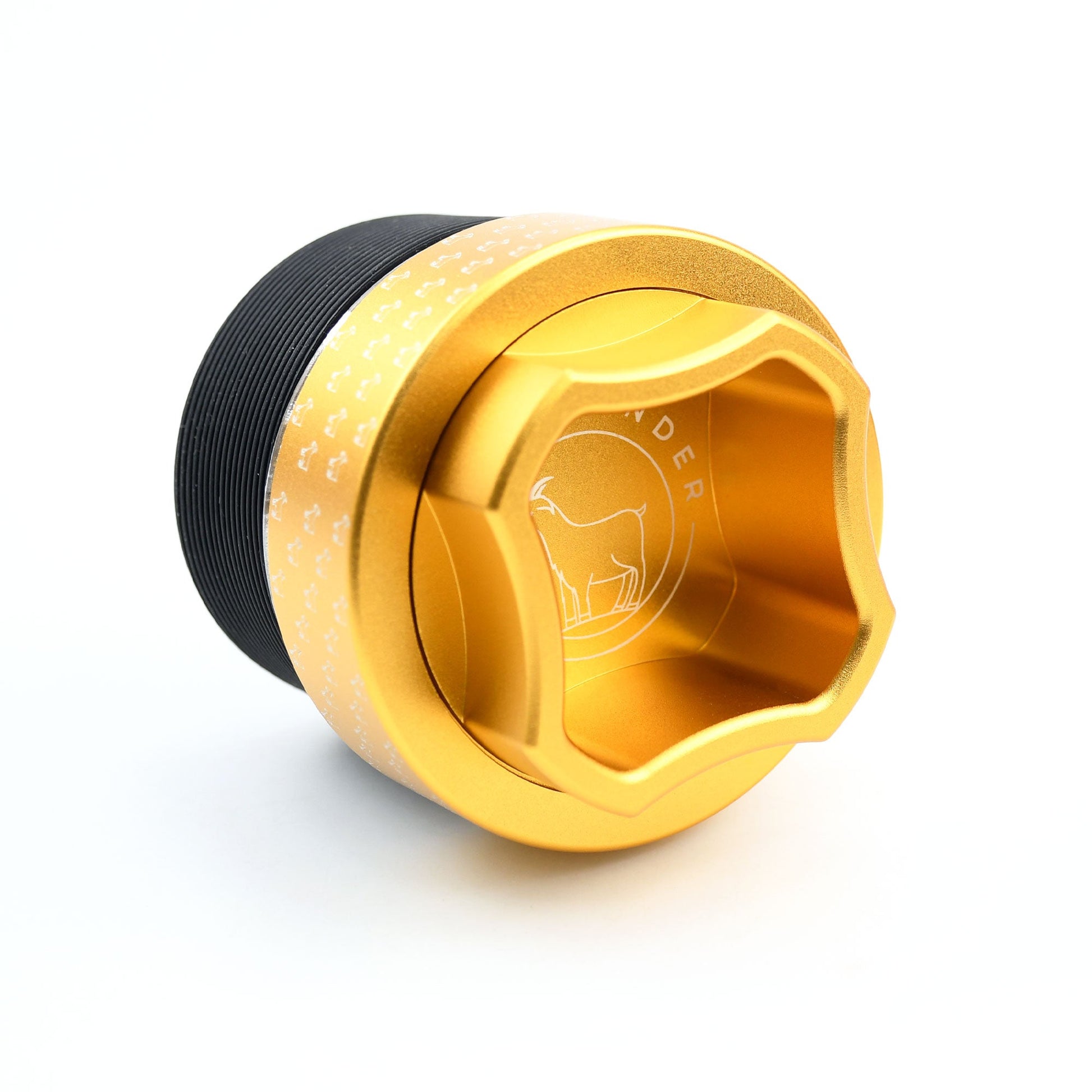 4 Piece Aluminum Herb Grinder | AITH v.I – OG - Repeat Pattern - Concordia Style Boutique