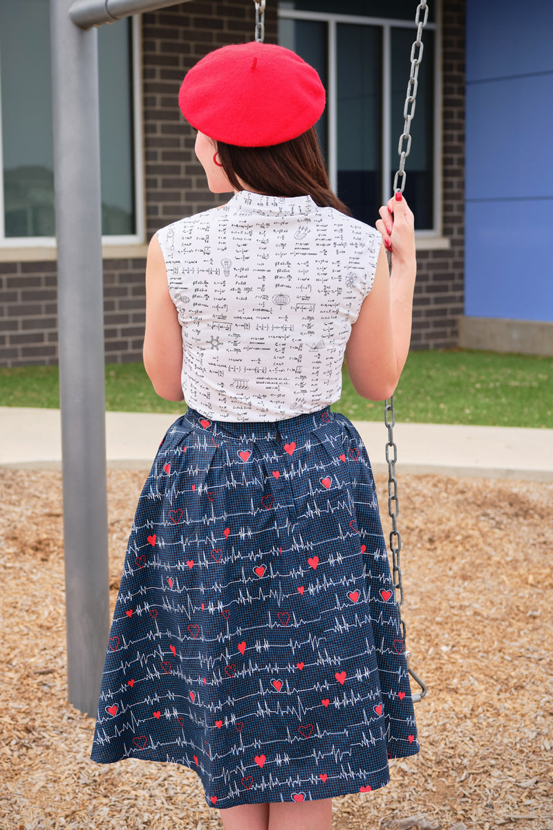 Equations Bow Top - Plus sizes only - Concordia Style Boutique