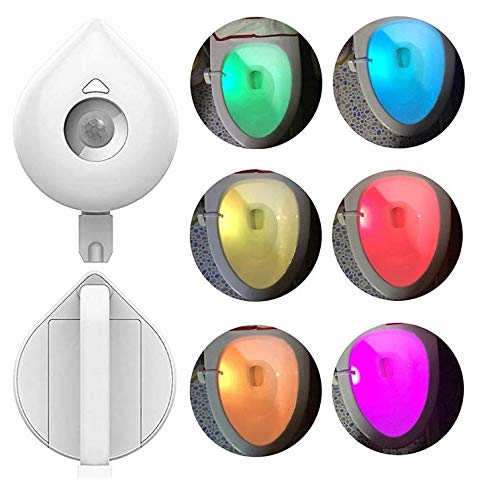 Nighty Lighty - Toilet Bowl Motion Sensor Night Light - Concordia Style Boutique