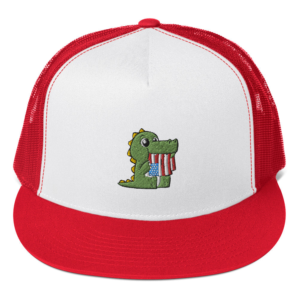 Tasty Freedom Cartoon Trucker Cap - Concordia Style Boutique