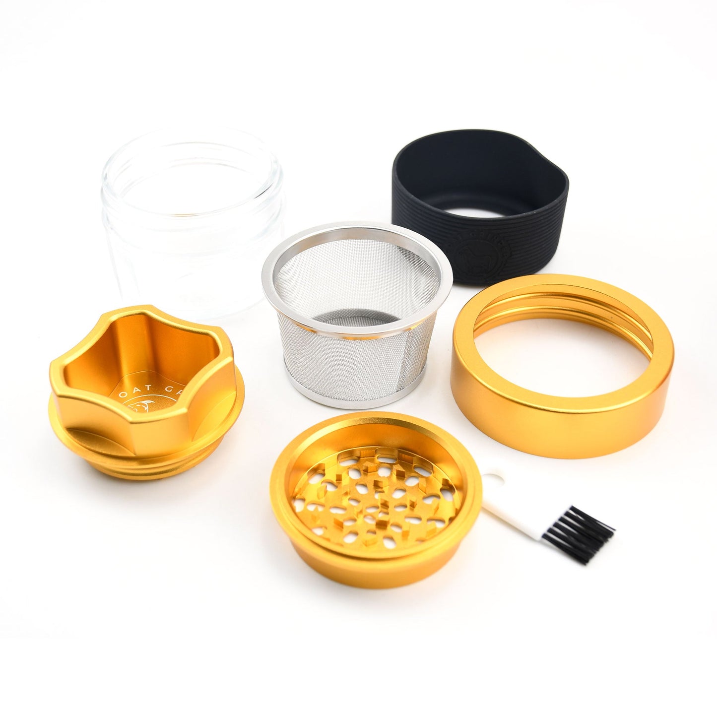 4 Piece Aluminum Herb Grinder | AITH v.I – OG - Concordia Style Boutique