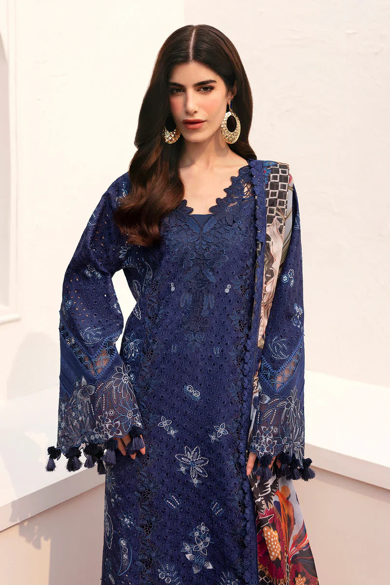 Baroque - BEL-25-D07 3 Piece Embroidered Stitched Lawn Suit