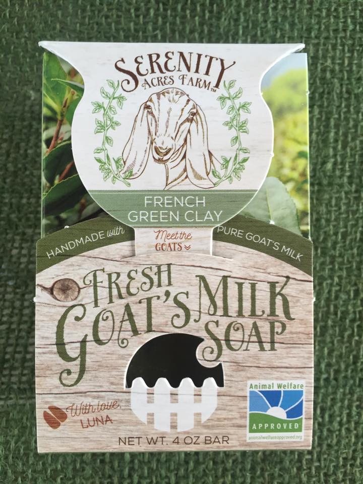 French Green Clay Goat Milk Soap | Detox & Purify – Serenity Acres Farm™
