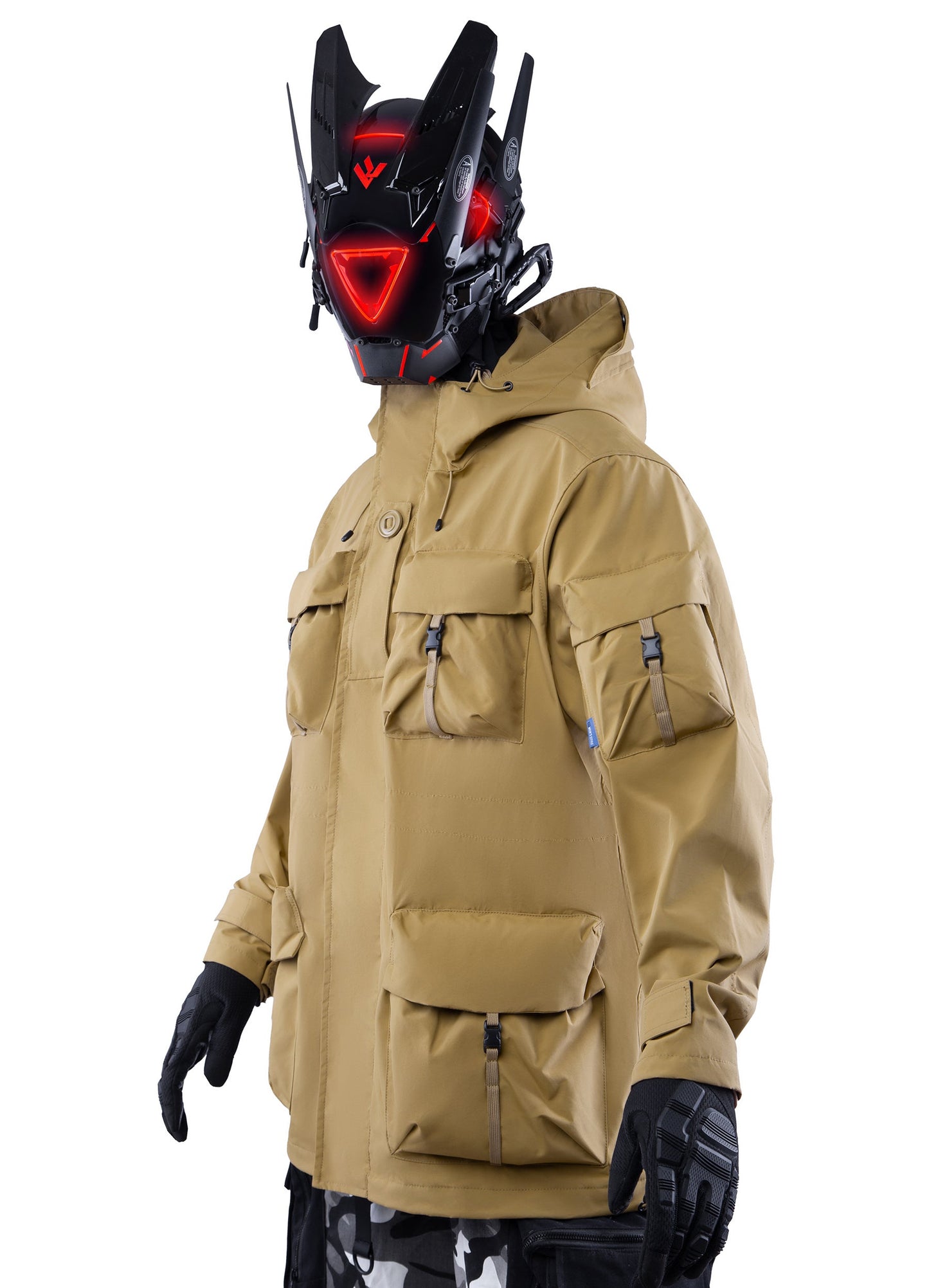 APEJ8 Khaki Tactical Wilderness Jacket - Concordia Style Boutique