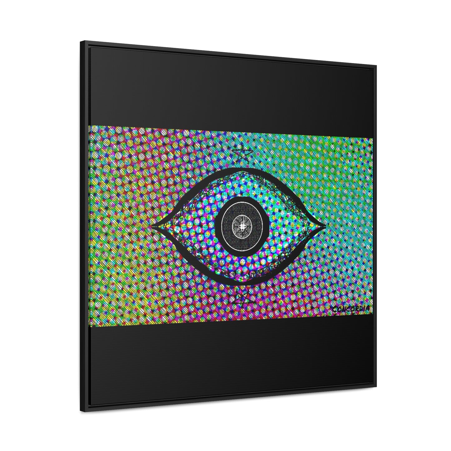 "The Eye" - Gallery Canvas Wraps, Square Frame - Premium Canvas from Concordia Style Boutique - Just $106.56! Shop now at Concordia Style Boutique