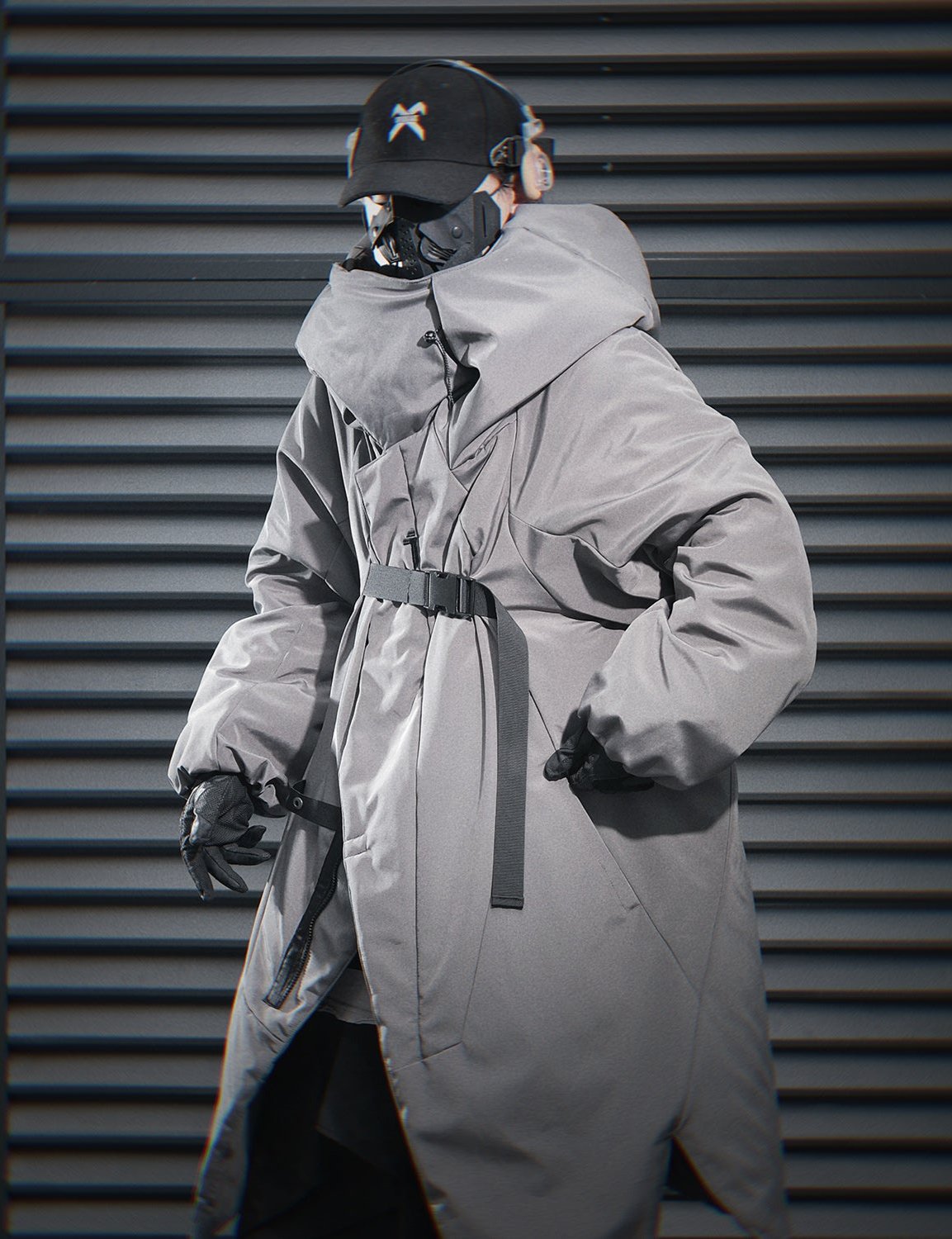 HiPa22 Grey I-Tech Winter Parka - Concordia Style Boutique