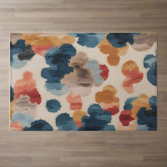 Watercolor Blotch Rug