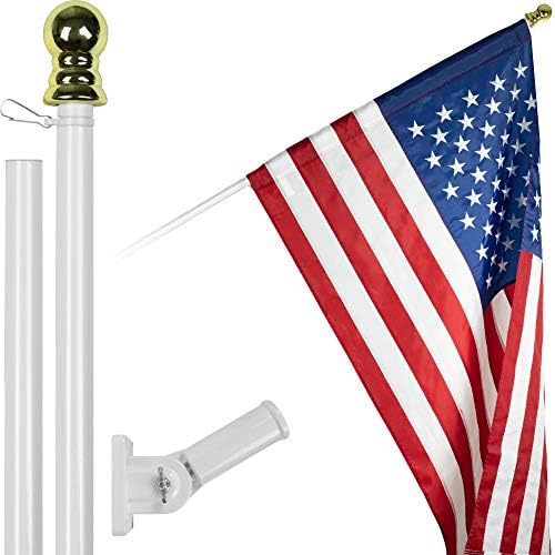 G128 American USA Flag | 2.5x4 Ft | ToughWeave Series Embroidered 210D Polyester | Country Flag, Embroidered Stars, Sewn Stripes, Indoor/Outdoor, Vibrant Colors, Brass Grommets - Premium Flags from Concordia Style Boutique - Just $21.84! Shop now at Concordia Style Boutique