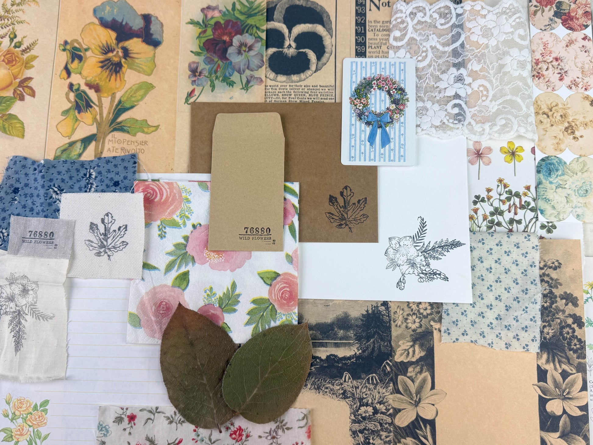 Botanical and Nature Ephemera Kit - Concordia Style Boutique