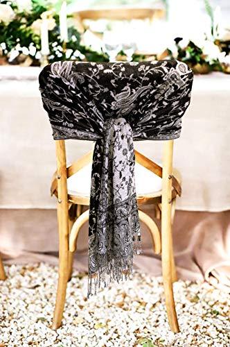 Sakkas Double Layer Jacquard Paisley Pashmina Shawl / Wrap / Stole - Concordia Style Boutique