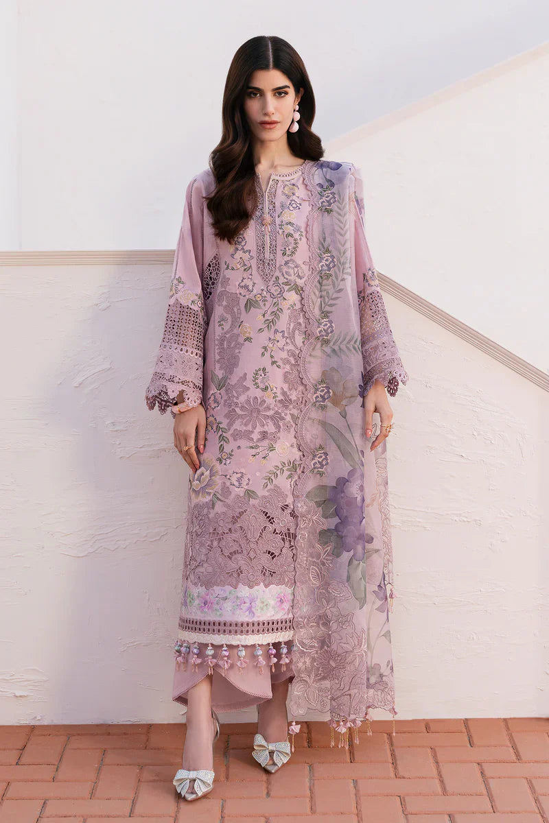Baroque - BEL-25-D08 3 Piece Embroidered Jacquard Lawn