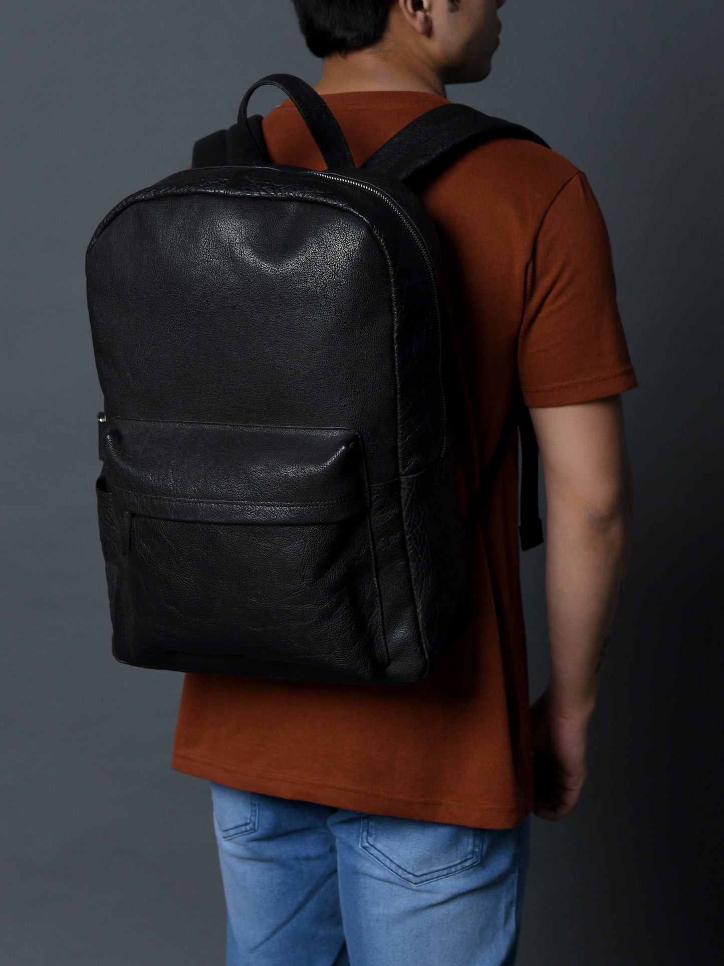 NoirTrek Leather Backpack 1.0 - Concordia Style Boutique