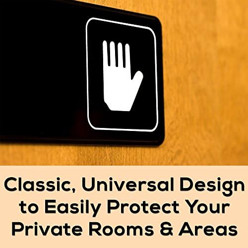 Easy Install Private Sign With Self-Adhesive Backing - Premium Private Sign With Self-Adhesive Backing from Concordia Style Boutique - Just $20.84! Shop now at Concordia Style Boutique