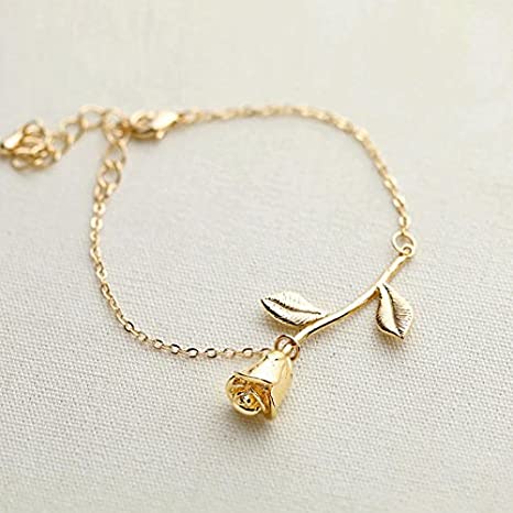 WHIMSICAL ROSE BRACELET (ADJUSTABLE) - Concordia Style Boutique