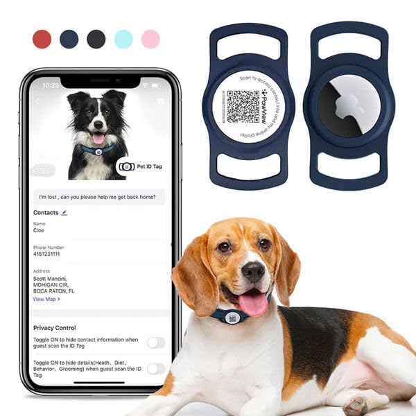 AirTag Dog Collar Holder (Holder only) - Premium AirTag Dog Collar Holder from Concordia Style Boutique - Just $11.98! Shop now at Concordia Style Boutique