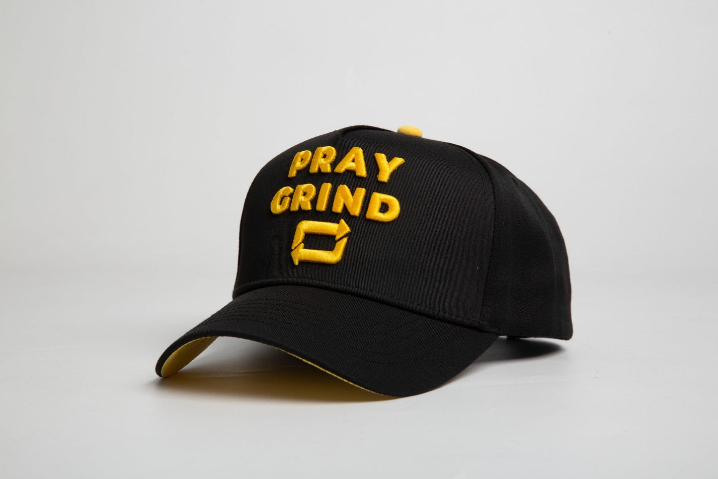 Pray Grind Repeat- Signature Series WU-YLW Snap-Back - Concordia Style Boutique