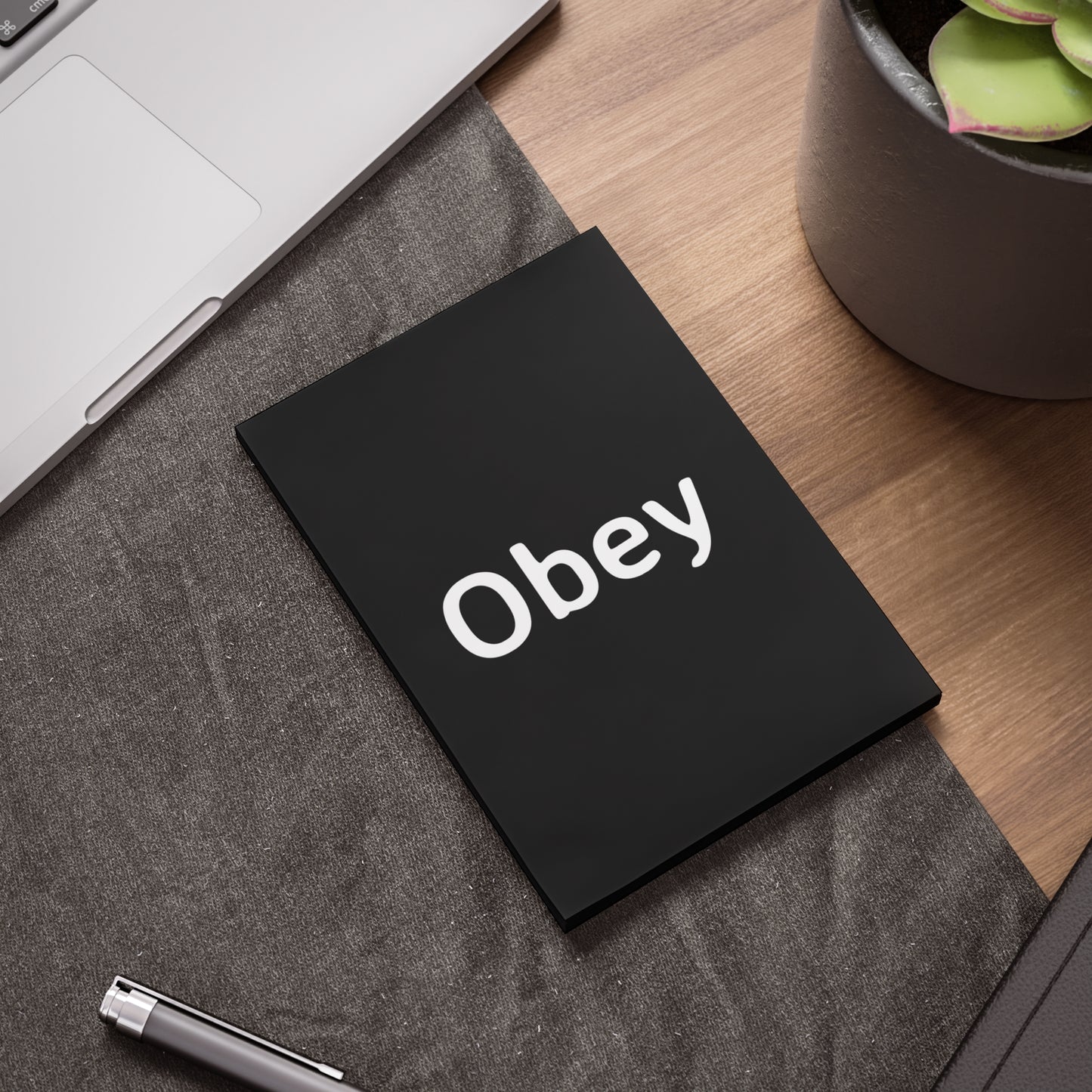 Obey - Post-it® Note Pads - Premium Paper products from Printify - Just $10.36! Shop now at Concordia Style Boutique