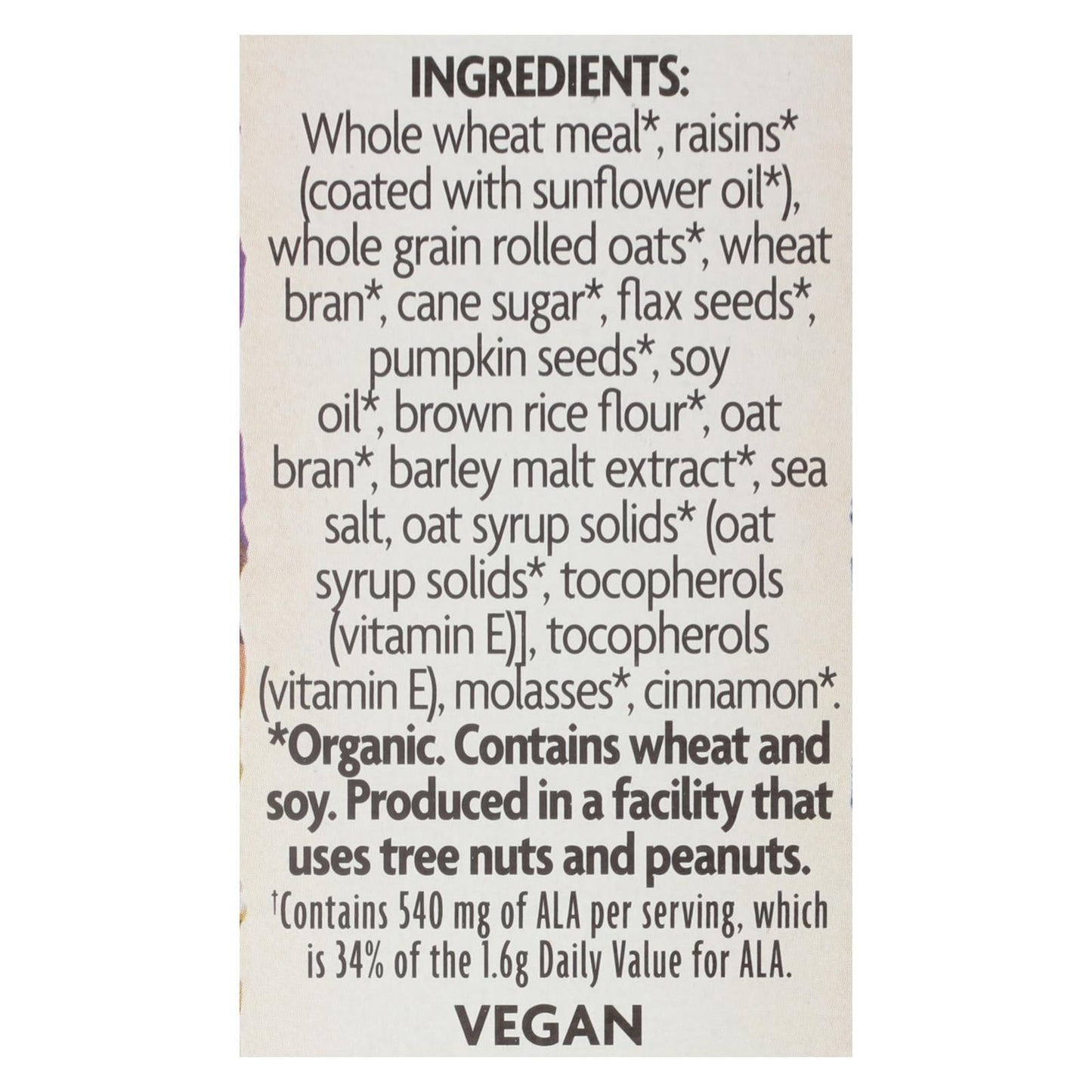 Nature's Path Organic Flax Plus Pumpkin Raisin Crunch Cereal, Wholesome Breakfast Option, 12.35 Oz, Pack of 12 - Concordia Style Boutique