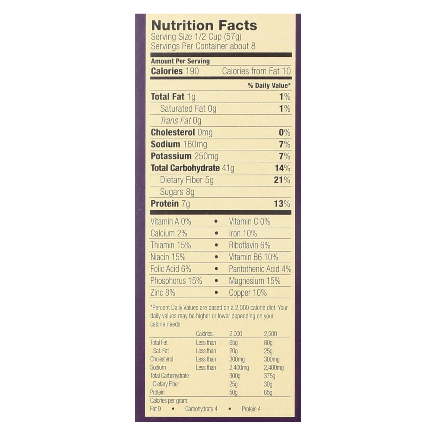 Foof For Life Baking Co. Ezekiel 4:9 Organic Sprouted Whole Grain Cinnamon Raisin Cereal (Pack of 6 - 16 Oz.) - Concordia Style Boutique