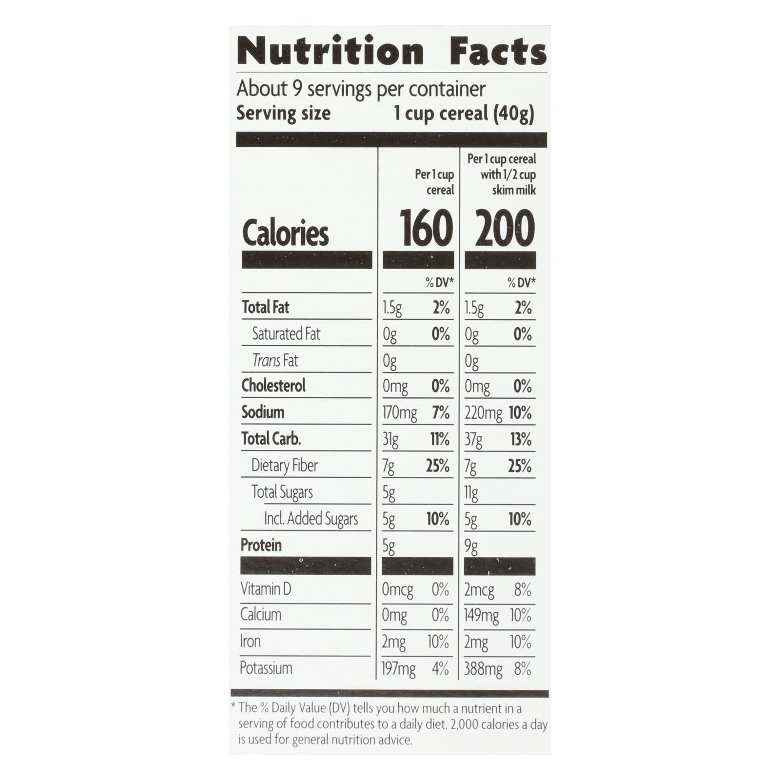 Nature's Path Organic Heritage Flakes Cereal, Rich in Whole Grains & Fiber (Pack of 12) - Concordia Style Boutique