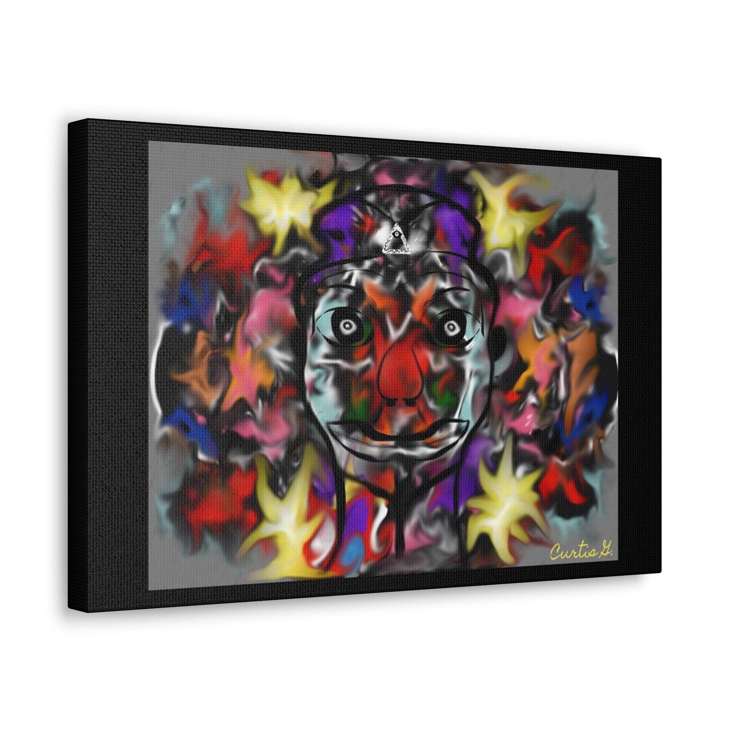 "Tears of a Clown" - Canvas - Premium Canvas from Concordia Style Boutique - Just $23.12! Shop now at Concordia Style Boutique