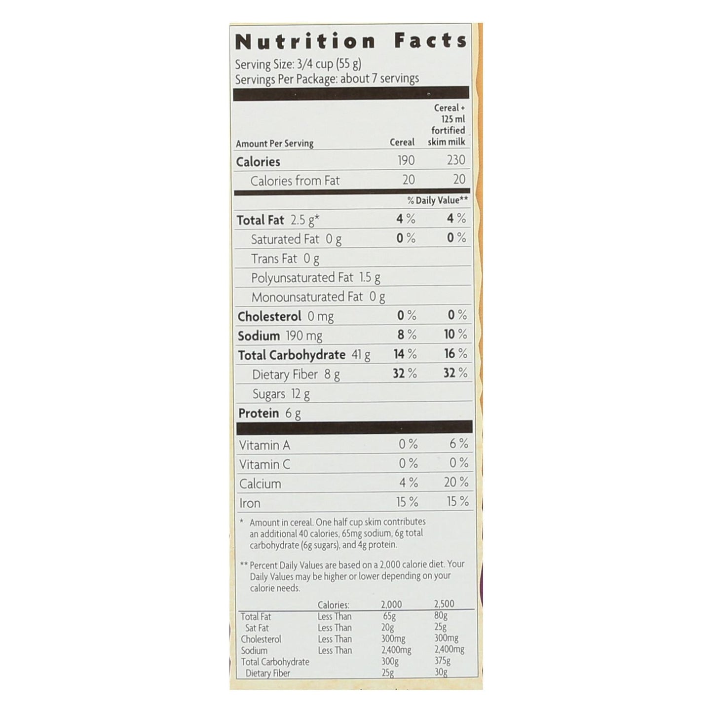 Nature's Path Organic Flax Plus Raisin Bran Cereal, Healthy Breakfast Option (Pack of 12) - Concordia Style Boutique