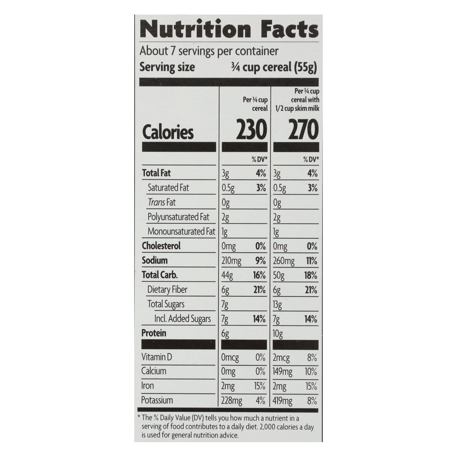 Nature's Path Organic Heritage Crunch Cereal, 14 Oz (Pack of 12) - Concordia Style Boutique