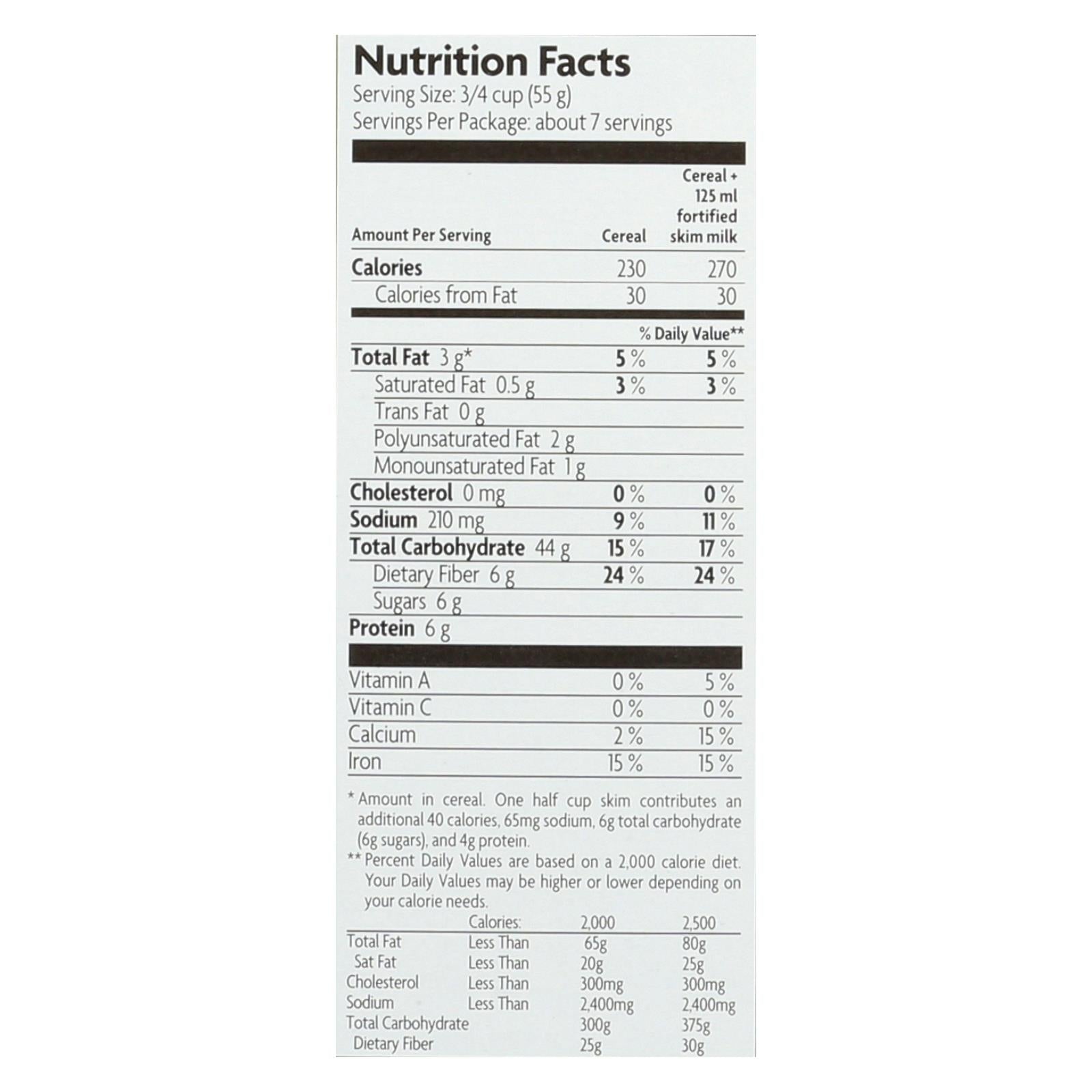 Nature's Path Organic Heritage Crunch Cereal, 14 Oz (Pack of 12) - Concordia Style Boutique