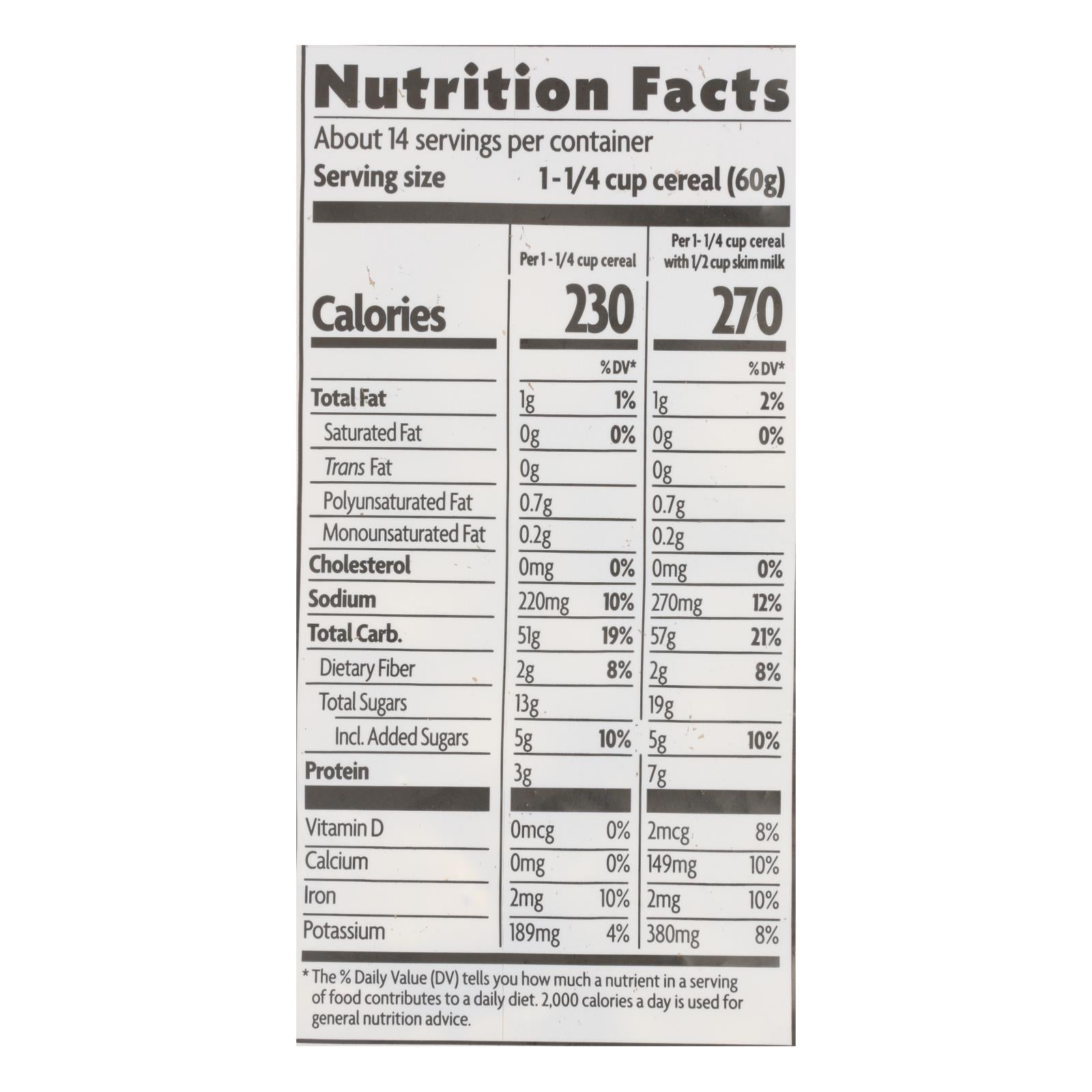 Nature's Path Organic Mesa Sunrise Flakes with Raisins, Raisin-Branded Sweetened Cereal (Pack of 6 - 29.1 Oz. Boxes) - Concordia Style Boutique