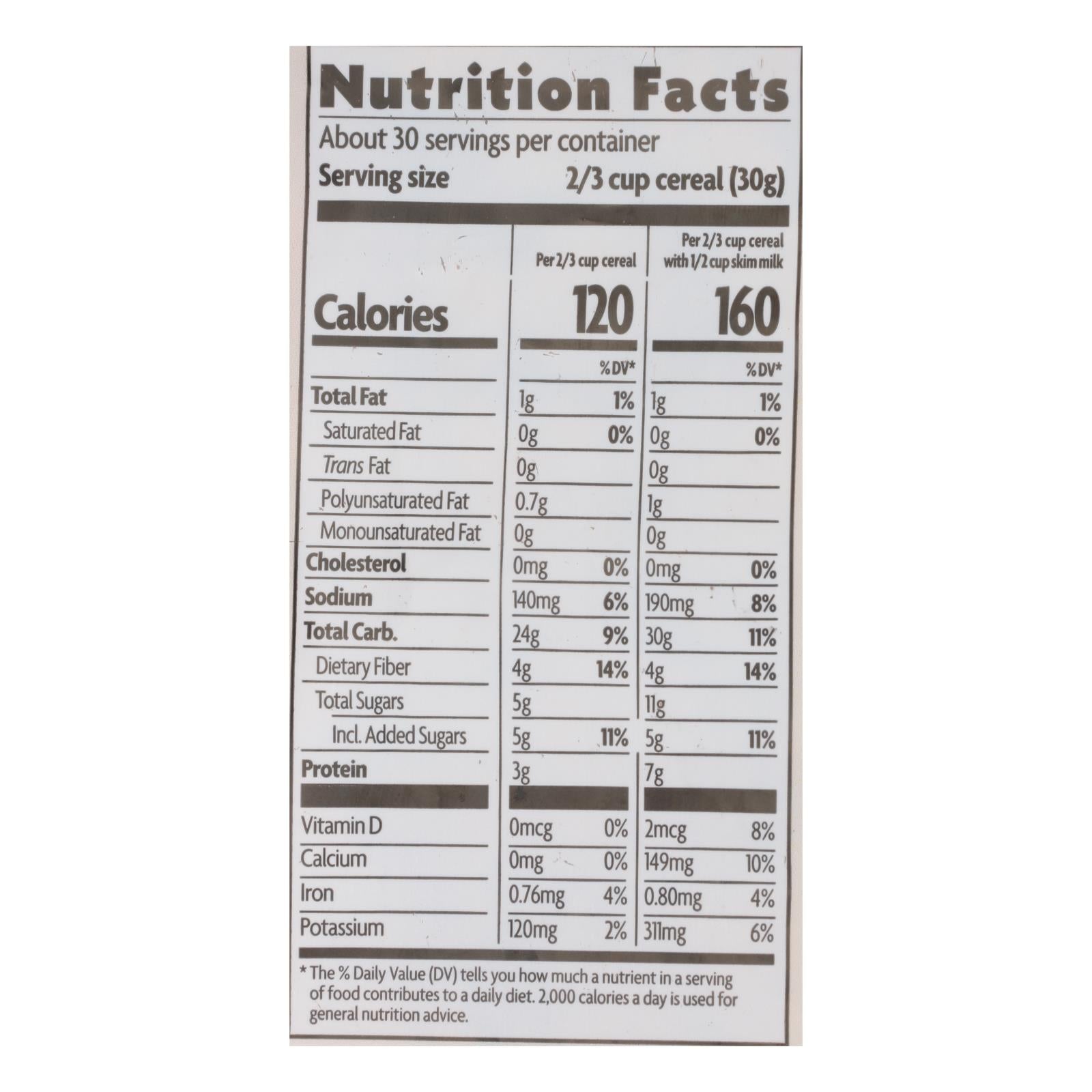 Nature's Path Organic Flax Plus Cereal - Wholesome Cinnamon Goodness (Pack of 6 - 32 Oz.) - Concordia Style Boutique