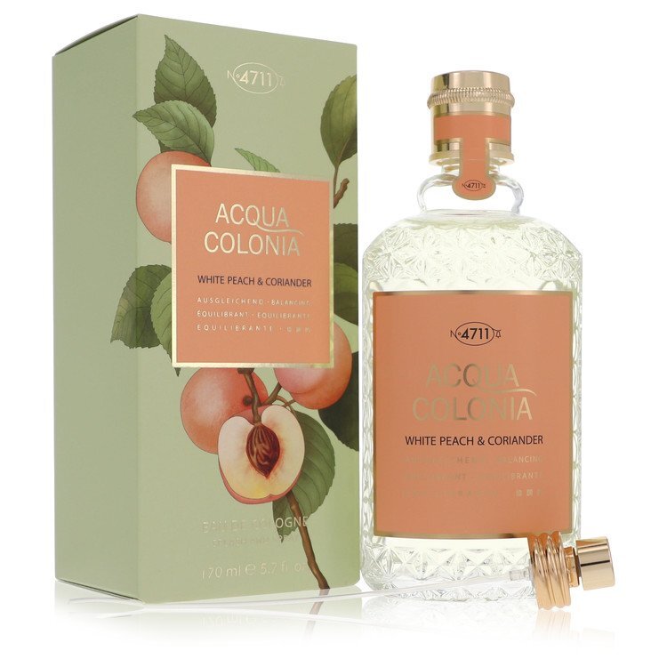 4711 Acqua Colonia White Peach & Coriander by 4711 Eau De Cologne Spray (Unisex) 5.7 oz (Women) - Concordia Style Boutique