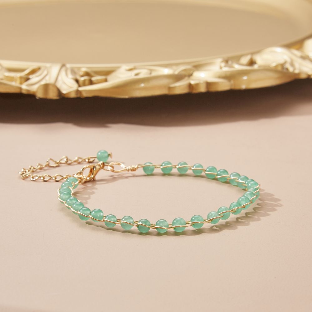 GEMSTONE BRAIDED BRACELETS (ADJUSTABLE) - Concordia Style Boutique