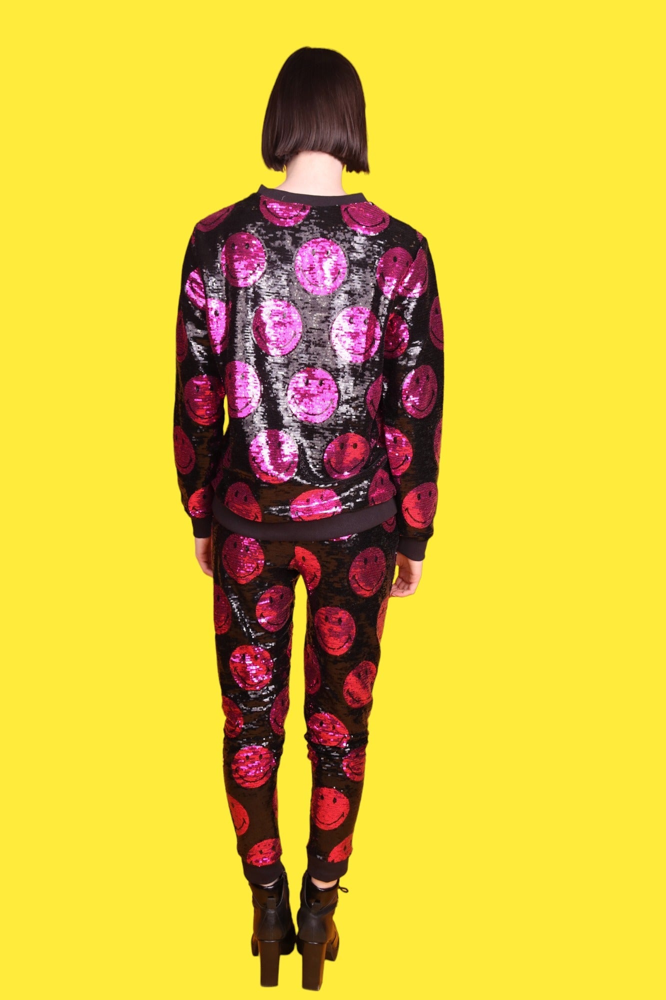 "Any Old  Iron" - x Smiley Pink Joggers - Premium Clothing from Any Old Iron - Just $175! Shop now at Concordia Style Boutique