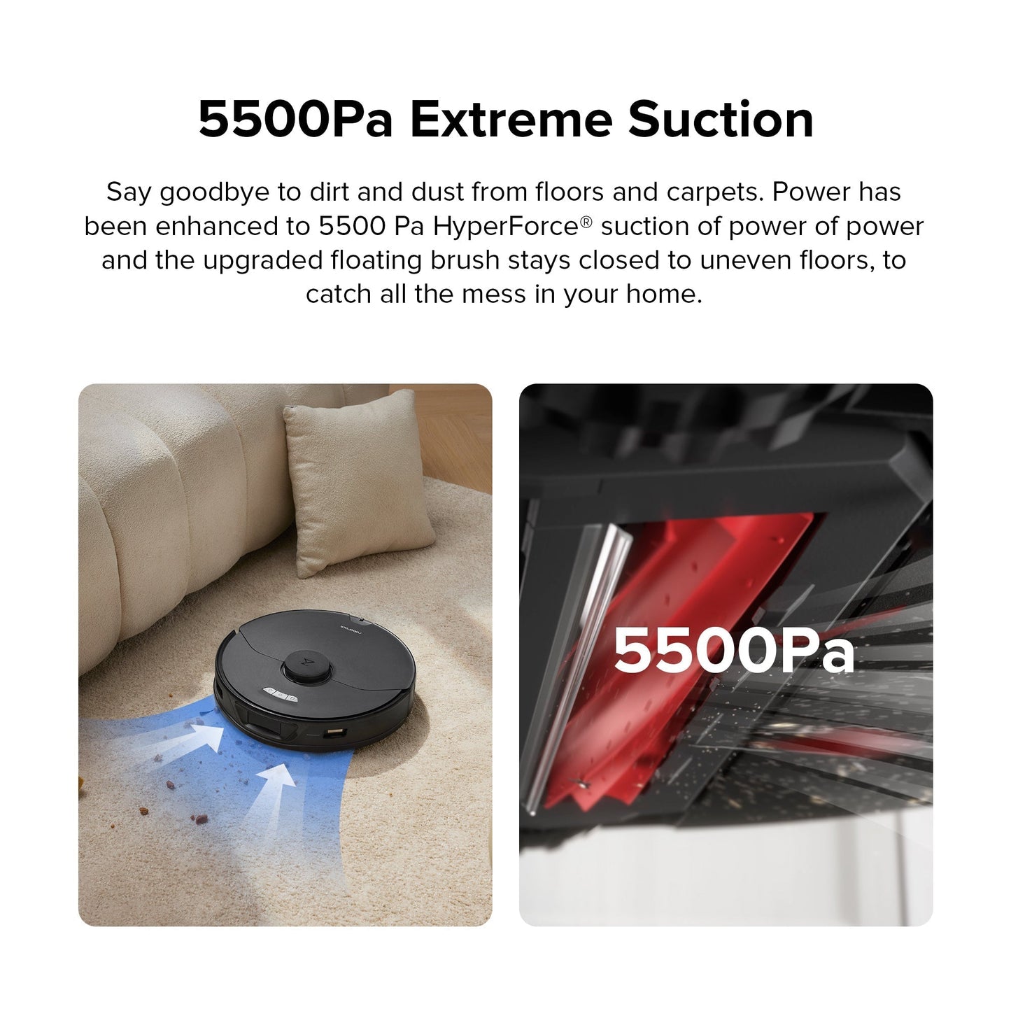 Roborock S7 Max Ultra Robot Vacuum with RockDock® Ultra