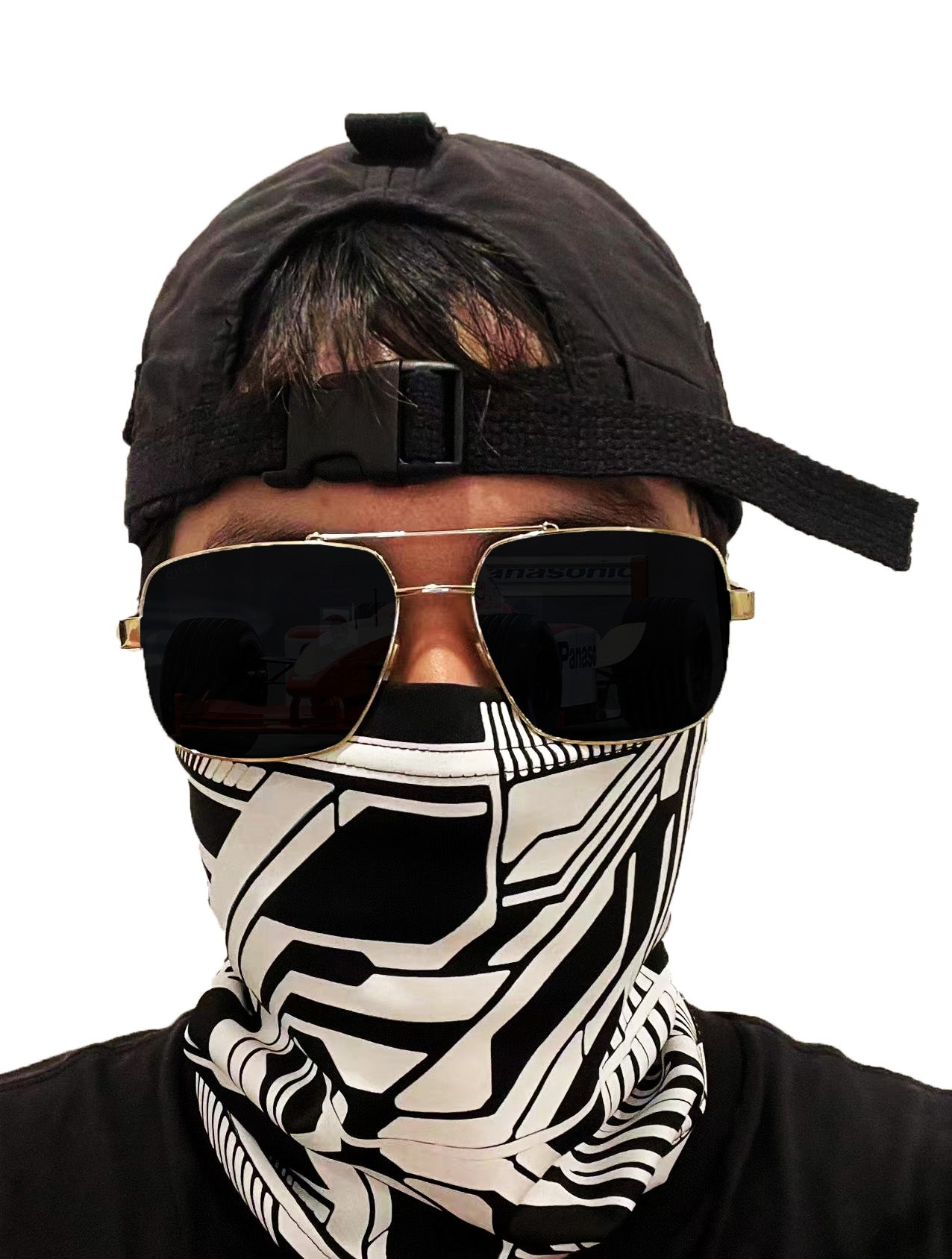 Cyber Neck Gaiter 01 - Concordia Style Boutique