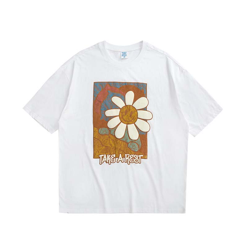 Color Artwork Daisy Tee - Concordia Style Boutique