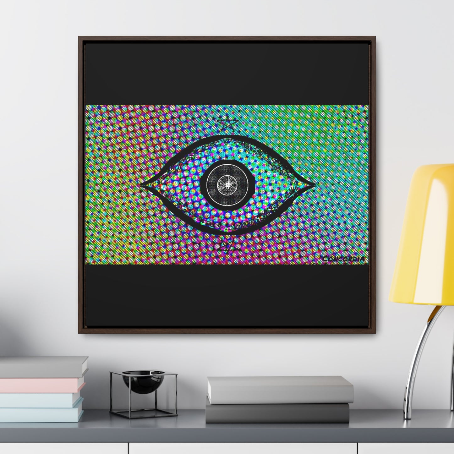 "The Eye" - Gallery Canvas Wraps, Square Frame - Premium Canvas from Concordia Style Boutique - Just $106.56! Shop now at Concordia Style Boutique