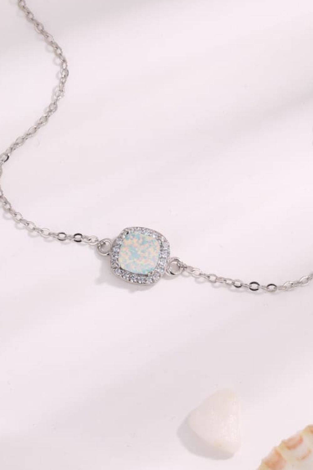 Opal Platinum-Plated Bracelet - Concordia Style Boutique