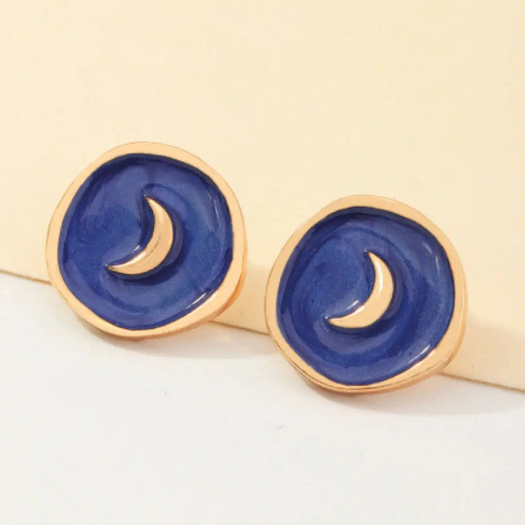 Astral Earrings Navy - Concordia Style Boutique