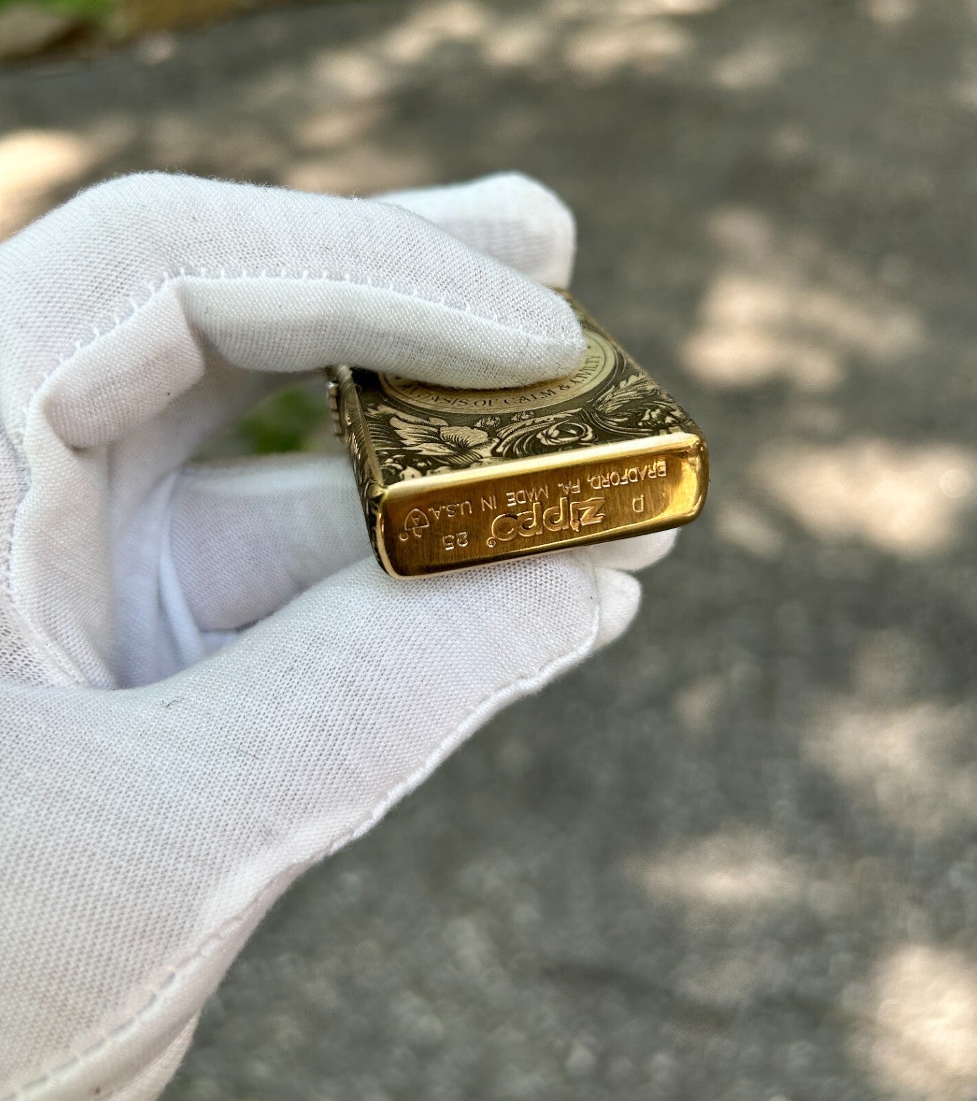 John Wick The Continental Custom Zippo Lighter | Brass Armor Zippo | Made In USA